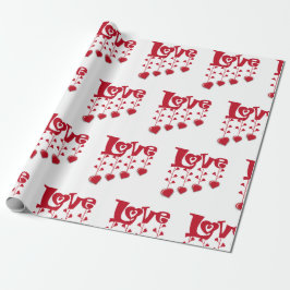 HAPPY VALENTINE DAY 2024 LOVE RED HEART PRESENTPAPPER