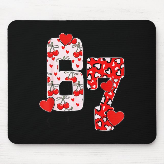 Happy Valentine’s Day 67 Meme Hearts Coquette Bow  Musmatta (Framsidan)