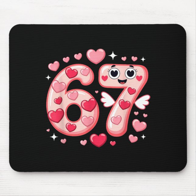 Happy Valentine’s Day 67 Meme Hearts Coquette Bow  Musmatta (Framsidan)