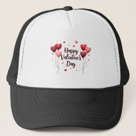 Happy Valentine’s Day Elegant Hat Keps