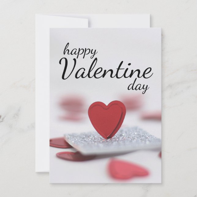 Happy Valentine’s Day Inbjudningar (Framsida)