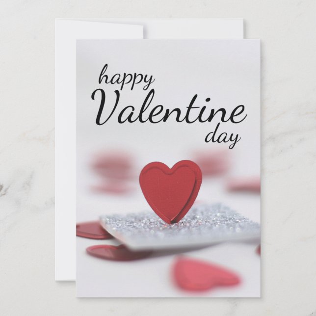 Happy Valentine’s Day Inbjudningar (Framsida)