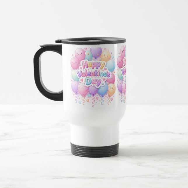 Happy Valentine’s Day Mug – Cute Love Gift Resemugg (Vänster)
