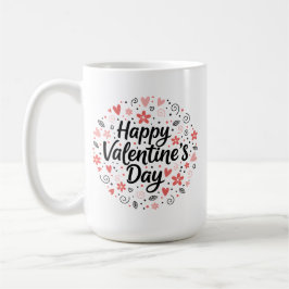 Happy Valentine’s Day Mug Gift for Girlfriend Kaffemugg