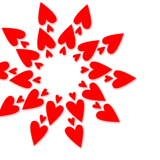 Happy Valentine’s Star Hearts Coffee Mug Kaffemugg (Skapare uppladdad)