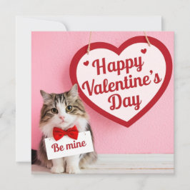 Happy Valentine's day - Be mine Julkort