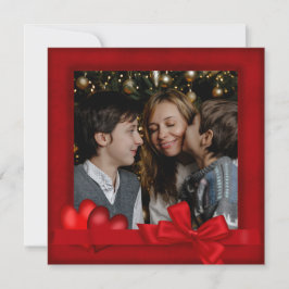 Happy Valentine's Day Card with Photo Inbjudningar