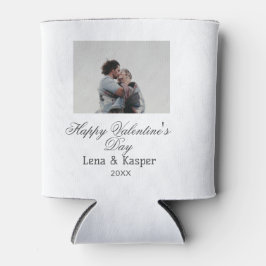 Happy Valentine's day couple photo modern simple t