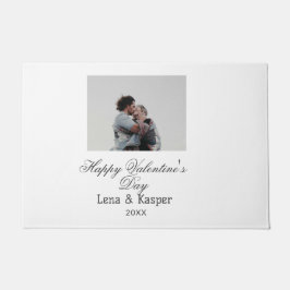 Happy Valentine's day couple photo modern simple t