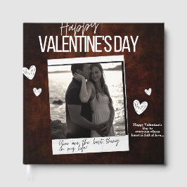 Happy Valentines Day Custom Photo Guest Book Gästböcker
