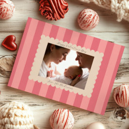 Happy Valentine's Day Custom Photograph Modern Helg Vykort