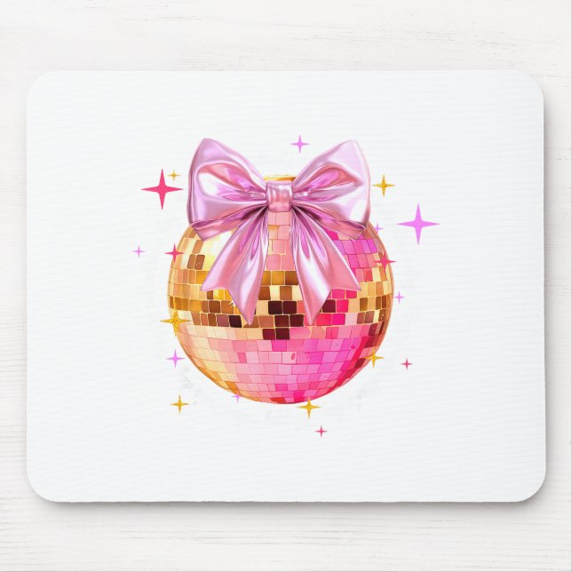 Happy Valentine's Day Funny Coquette Disco Ball Gi Musmatta (Framsidan)