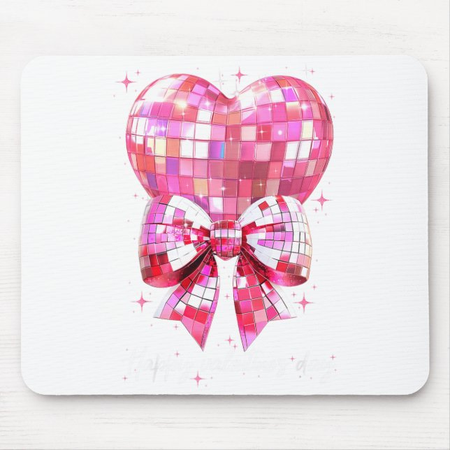 Happy Valentine's Day Funny Coquette Disco Ball He Musmatta (Framsidan)