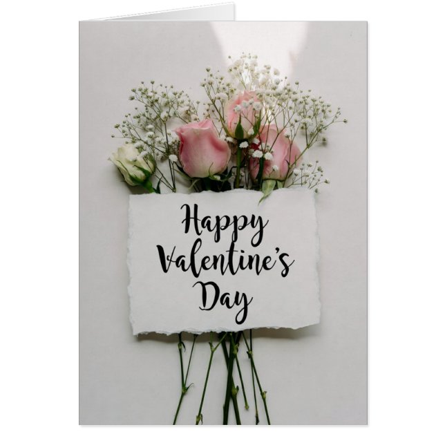 Happy Valentine's Day Hälsningskort (Framsidan)