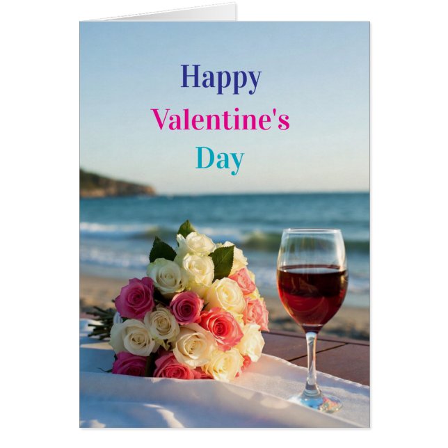 Happy Valentine's Day Hälsningskort (Framsidan)