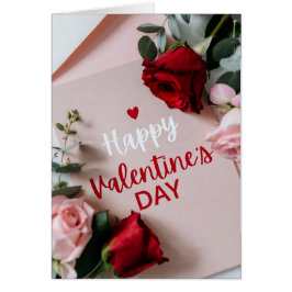 Happy Valentine's Day Hälsningskort