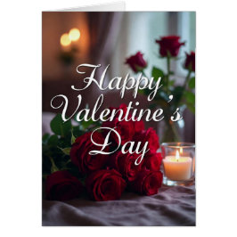 Happy Valentine's Day Hälsningskort