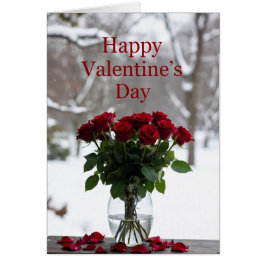 Happy Valentine's Day Hälsningskort