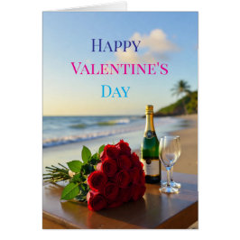 Happy Valentine's Day Hälsningskort