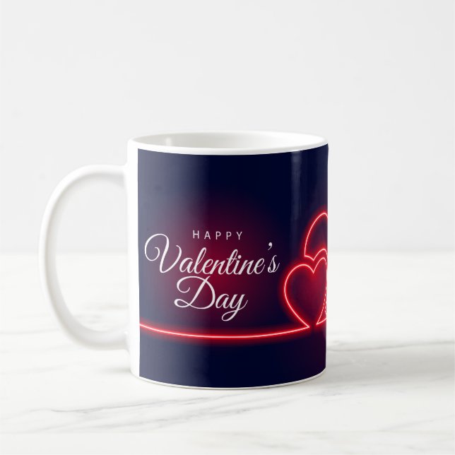 Happy Valentine's Day Kaffemugg (Vänster)
