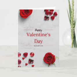 Happy Valentine's Day Kort