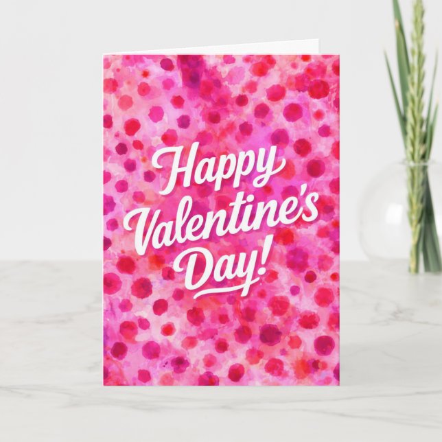 Happy Valentine's Day Kort (Framsida)