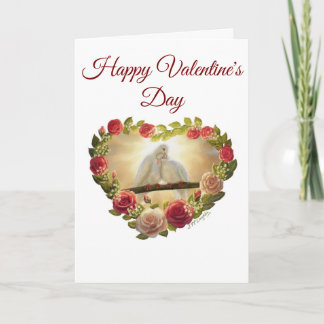 'Happy Valentine's Day' Kort - Konst av Jenny 