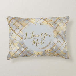 Happy Valentine's Day, Modern, Elegant Luxury Thro Prydnadskudde