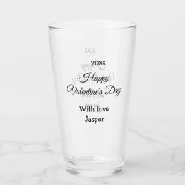 Happy Valentine's day name love simple year stylis Glaskopp