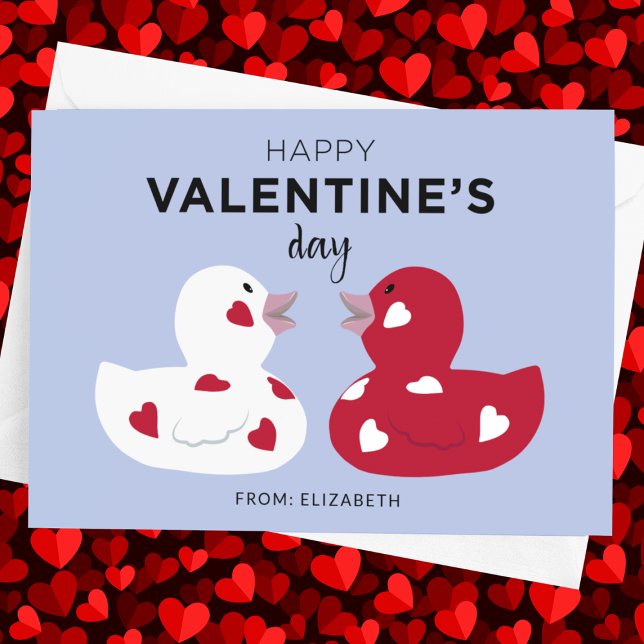 HAPPY VALENTINE'S DAY Rubber Duckies (Skapare uppladdad)