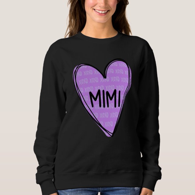 Happy Valentines Day Shirt For Mimi T Shirt (Framsida)