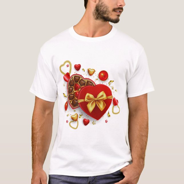 Happy valentine's day T shirt ! (Framsida)