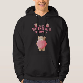HAPPY VALENTINE'S DAY VALENTINE BAR HOODIE