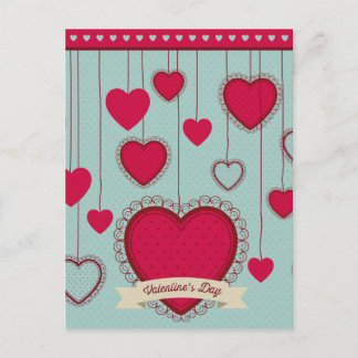 happy valentines helg vykort