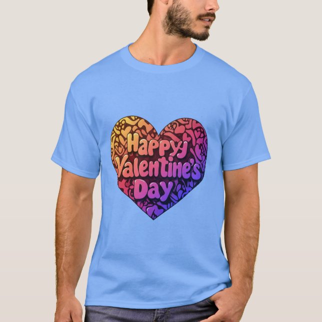 HAPPY VALENTINS DAG T SHIRT (Framsida)