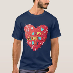 HAPPY VALENTINS DAG T SHIRT