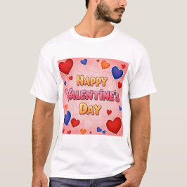 HAPPY VALENTINS DAG T SHIRT