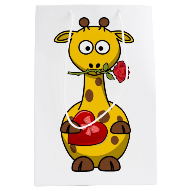 "HAPPY VALENTINS DAY" GIRAFFE (Framsidan)