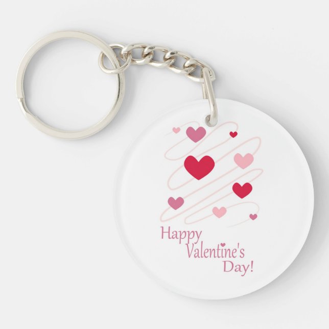 "HAPPY VALENTINS DAY"-HJÄRTOR (Framsidan)