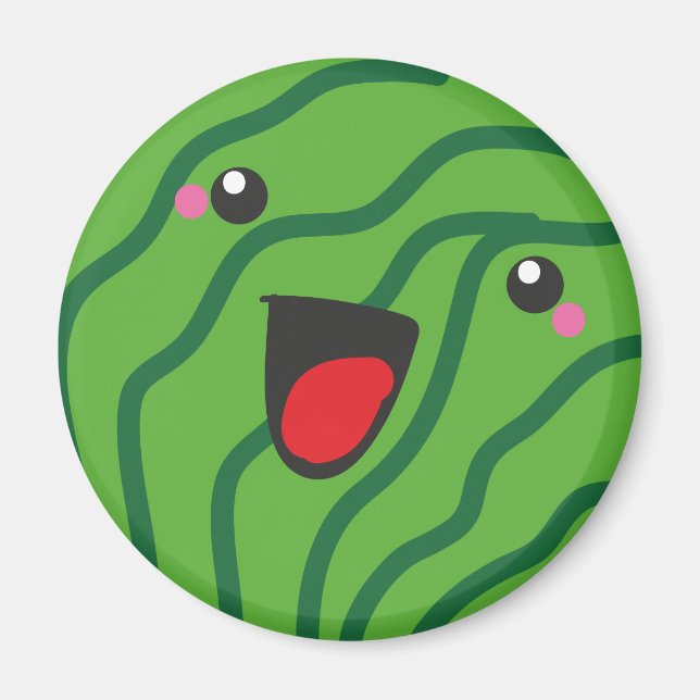 happy watermelon magnet (Framsidan)