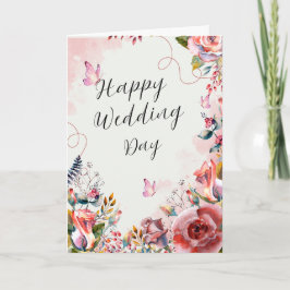 Happy Wedding Day  Kort