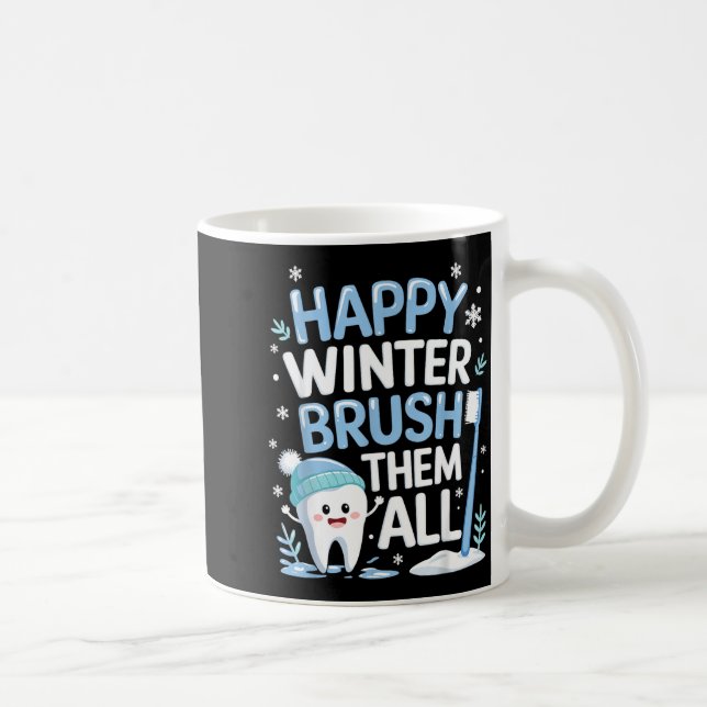 Happy Winter Bruhem All Teeth Dental Dentist Chris Kaffemugg (Höger)