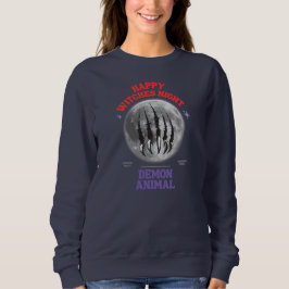 happy witches night demon animal t shirt