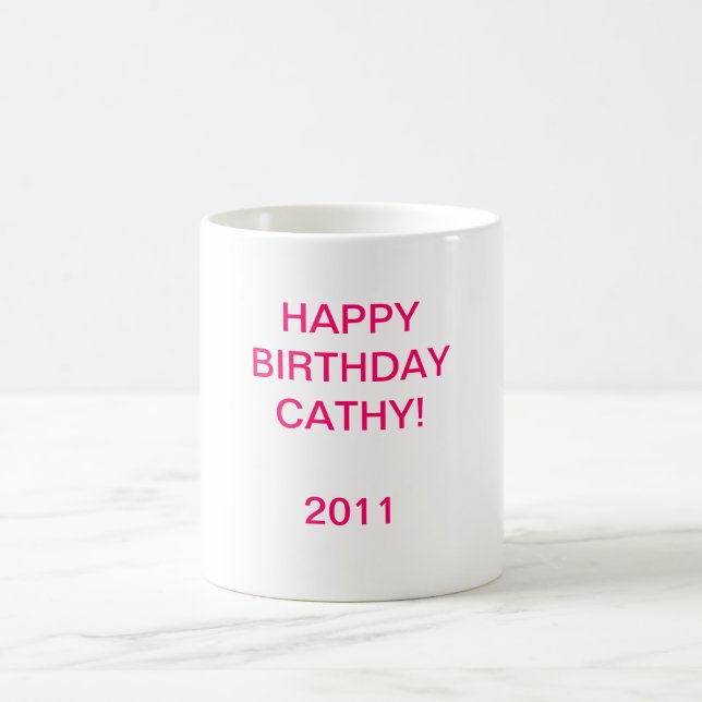 HAPPYBIRTHDAY CATHY! 2011 KAFFEMUGG (Center)