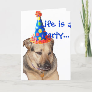 HappyBirthday liv är ett party… Kort