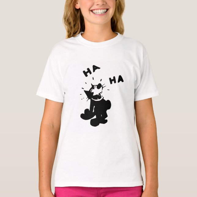 Happycat T Shirt (Framsida)