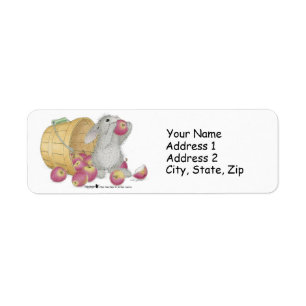 HappyHoppers® adressetiketter Returadress Etikett