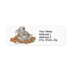 HappyHoppers® adressetiketter Returadress Etikett