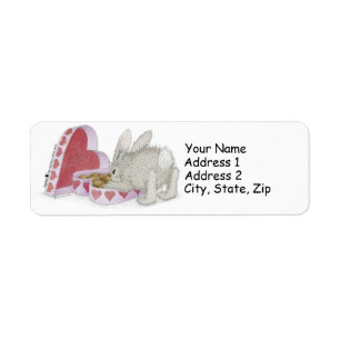 HappyHoppers® adressetiketter Returadress Etikett