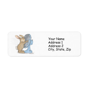 HappyHoppers® adressetiketter Returadress Etikett